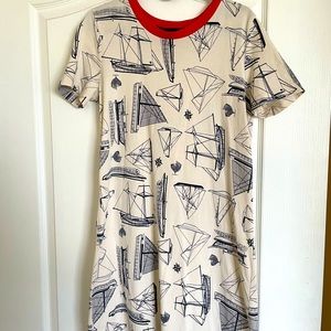Tory Burch Nautical Casual Dress size S GREAT CONDITION